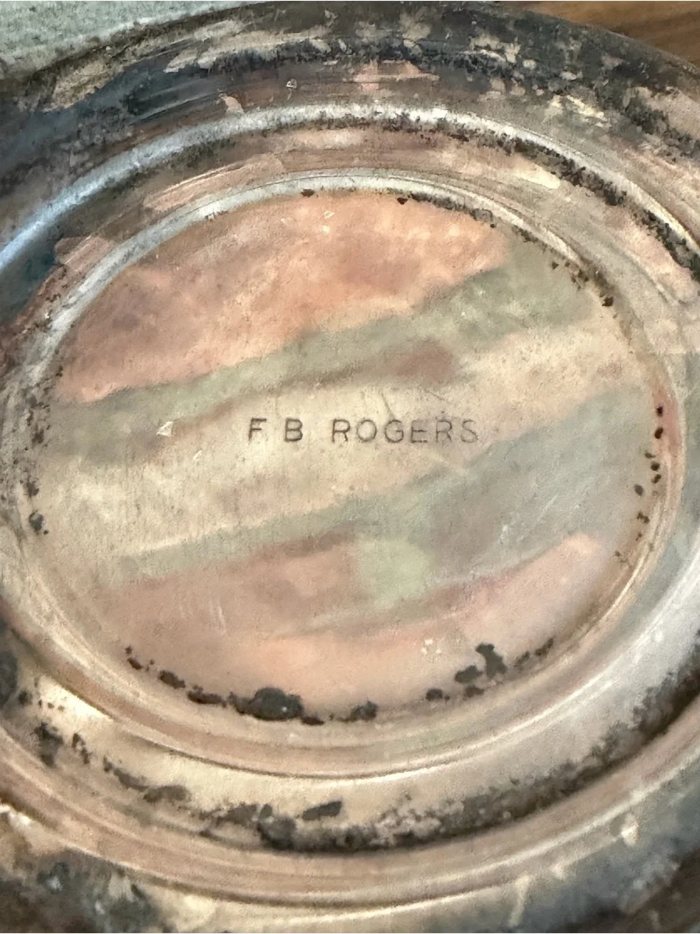 Vintage F.B. Rogers Silver Plate Weighted Candlesticks Pair